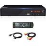 WISCENT Lettore DVD compatto per TV, lettore DVD multi-regione, MP3,Mpeg4, lettore DVD/CD per uso domestico, con HDMI/AV/USB/MIC