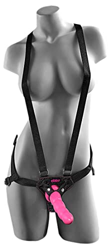 Pipedream Dillio Fallo Strap On 6 Suspender Harness Kit Rossa 415 g