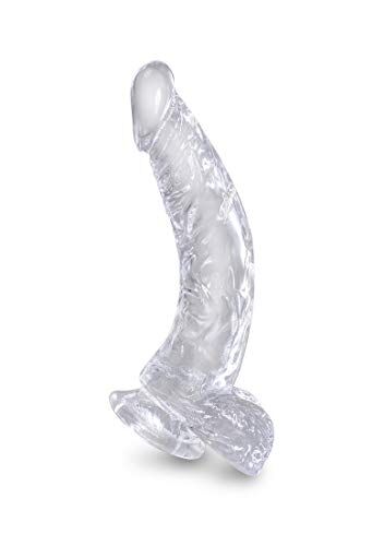 Pipedream 103799 Cock With Balls Transparent 7.5 In