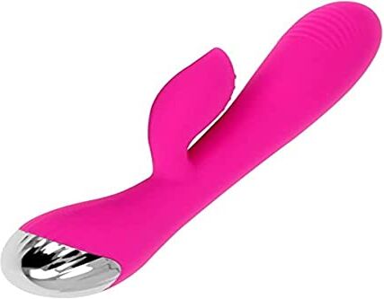 OHMAMA VIBRATORS OHMAMA OHMAMA Vibratore ricaricabile con RABBIT 10 modalità di vibrazione 19 cm 150 g