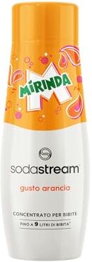 Sodastream Concentrato per la preparazione di bevande dissetanti gassate al gusto Mirinda e ananas, Gocce 440ml, per preparare fino a 9litri