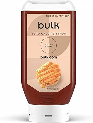 Bulk Sciroppo  Zero Calorie, senza zucchero, Golden Syrup, 400 ml