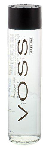 Voss Sparkling acqua ghiacciaio in 0,375 litri