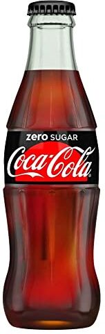 Coke Zero NRB Splits, 24 bottiglie da 20 cl, Coca-Cola Zero Sugar è la nostra coca senza zucchero,