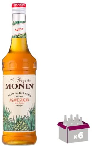 Wine And More Lot de 6 Sirop Monin Sirop d'agave 70cL