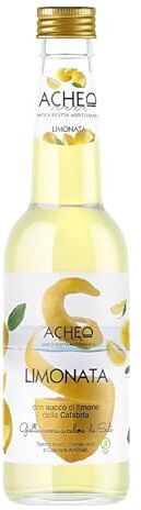 Acheo Limonata Bibita Analcolica Confezione da 12 Bottiglie da 275 ml