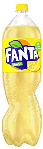 Fanta Limone rinfrescante con gas, 2 l, confezione da 6