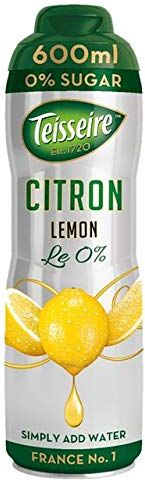 Teisseire Sirop Limone 0% Zucchero 600ml