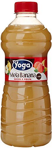 Yoga Succo e Polpa di Mela e Banana 6 pezzi da 1 l [6 l]