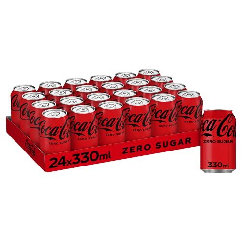 Coca-Cola Coca Cola Coke Zero Cans Pack Size = 24xcans