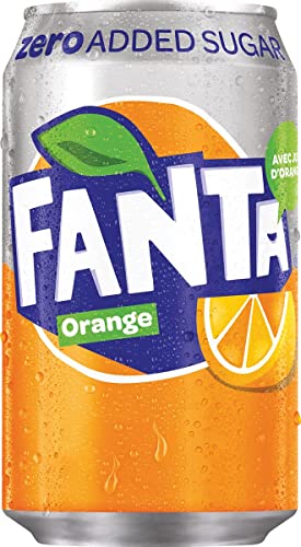 Fanta Orange Zéro 33cl (pack de 24)