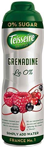 Teisseire 0% Sciroppo di Zucchero Grenadina, 600 ml, 1 confezione