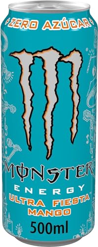 Monster Cable Energy Ultra Fiesta Mango, bevanda energetica, lattina 500 ml