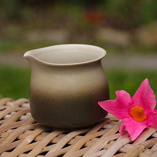 Tea Soul Brocca in ceramica grigia con collare 150 ml