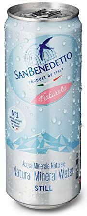 San Benedetto Acqua Naturale  in Lattina   24 Pezzi da 33 Cl