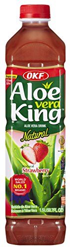 OKF Aloe Vera King Fragola Sapore 1,5 litri (confezione da 12) 500ml