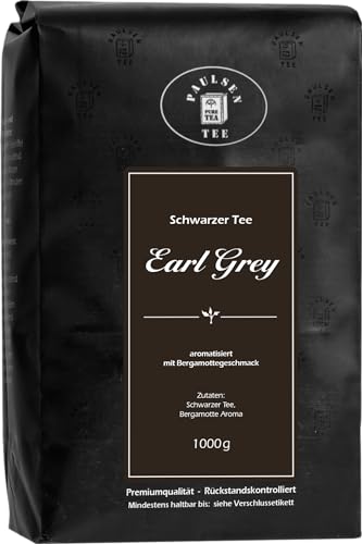 Paulsen Tee Earl Grey Tè nero, qualità premium 1000g