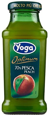 Yoga Succo Pesca In Vetro, 200ml