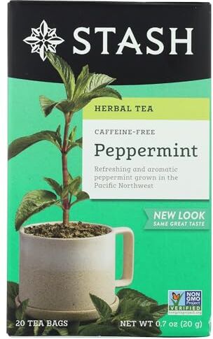 Stash Tea Peppermint Tea, 20 Count