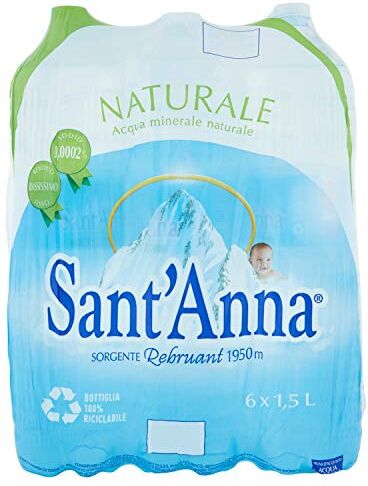 Sant'Anna Acqua Minerale Naturale, 6x1.5L