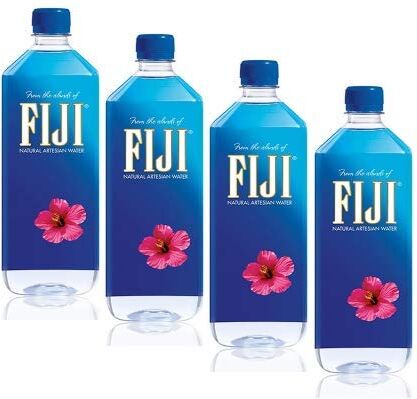 Generico Fiji Acqua Minerale Naturale   Acqua Fiji Artesiana Primitiva   Fiji Water Naturale   Acqua Fiji 4 x 50 Cl.