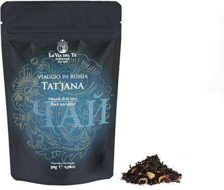 Via Tè nero Tat'Jana sacchetto 50 gr agrumato, con arancia e bergamotto