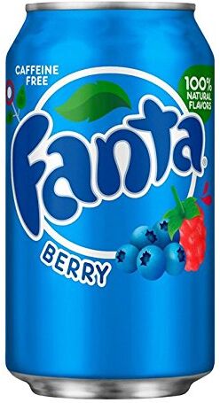 Fanta Bevande analcoliche alla bacca, 355 ml, confezione da 24