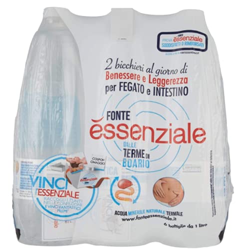 ESSENZIALE Acqua Naturale, 18 BOTT. x 1L