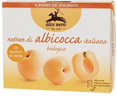 Alce Nero Nettare di albicocca italiana  3 x 200ml