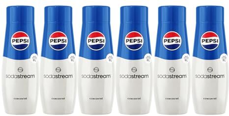 sodastream Lot de 6 Concentrés Pepsi ââââââââ‚¬š¬š¬š¬âââââââ€š¬š¬š¬ÃƒÆ’Ã†â€™Ãƒâ€ ââ‚¬â„¢ââââ‚¬š¬¦âââââ€š¬š¬ÃƒÆ’ââ‚¬¦âââ€š¬Ã…â€œ 100% du Goût Original ââââââââ‚¬š¬š¬š¬âââââââ€š¬š¬š¬ÃƒÆ’Ã†â€™Ãƒâ€ ââ‚¬â„¢ââââ‚¬š¬¦âââââ€š¬š¬ÃƒÆ’ââ‚¬¦âââ€š¬Ã…â€œ Avec Bouchon D