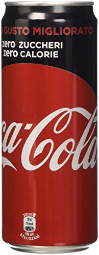 Coca-Cola Coca Cola Zero Bevanda Analcolica Senza Calorie, 330 ml [confezione da 24]
