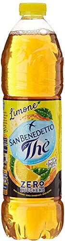 San Benedetto 12 x  Limone Zero Iced Tea The Lemon PET 1,5 L Senza Zucchero Tè Rinfrescante senza Zucchero