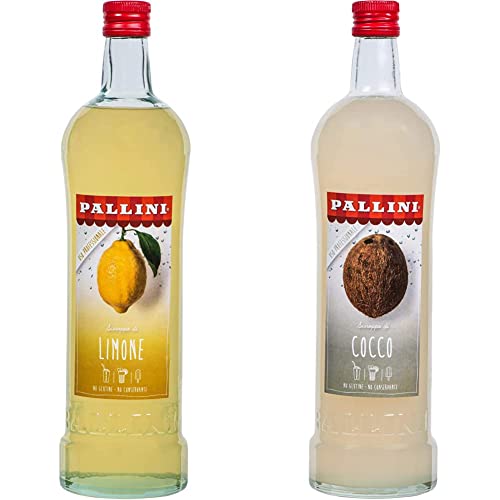 Pallini Sciroppo Limone 100cl & Sciroppo Cocco 100cl