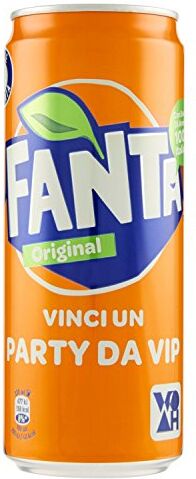 Fanta Bevanda analcolica, Al succo di Arancia 24 pezzi da 330 ml [7920 ml]