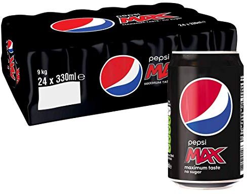 WDS Group Pepsi Max Zero Zucchero 24 lattine da 330 ml