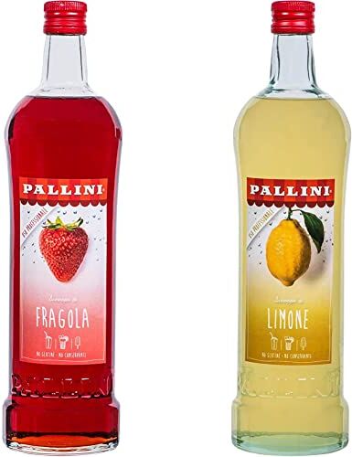 Pallini Sciroppo Fragola 100cl & Sciroppo Limone 100cl