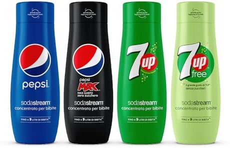 Sodastream Mix Concentrati X Pepsi + 7up Bundle, 1760 Millilitro