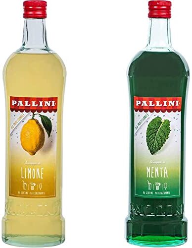 Pallini Sciroppo Limone 100cl & Sciroppo Menta 100cl