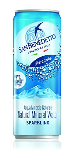 San Benedetto Acqua Minerale Frizzante Lattina 0,33 L Conf. x 24