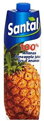 Santal Frutta  1L Succo Di Ananas (Confezione da 2)