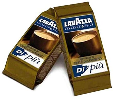 Lavazza 250 Capsule  Espresso Point Bevanda Al Caffe' Con Ginseng Di Piu'