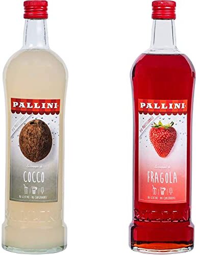 Pallini Sciroppo  Cocco 100cl & Sciroppo Fragola 100cl