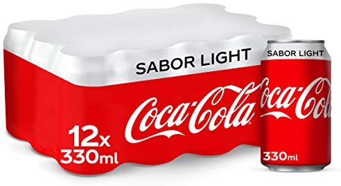 Coca-Cola Refresco de Cola Coca Cola Light lata pack 12x33 cl