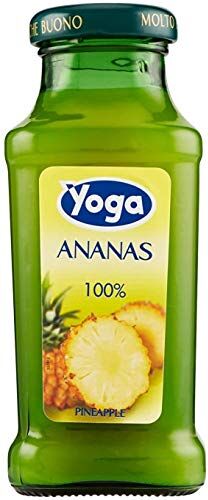 Yoga 24x  specialità Italian Bar 100% Pineapple Juice Drink Beverage 200ml