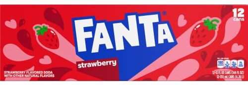 Fanta Fragola 355 ml 12 unità