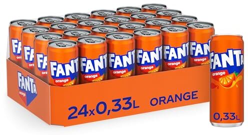 Fanta Arancione 330 ml (Confezione da 24 x 330 ml