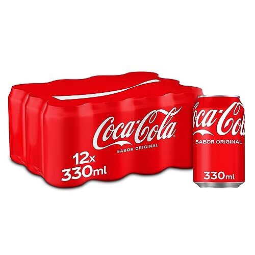 Coca-Cola Refresco de Cola Coca Cola Clásica lata pack 12x33 cl