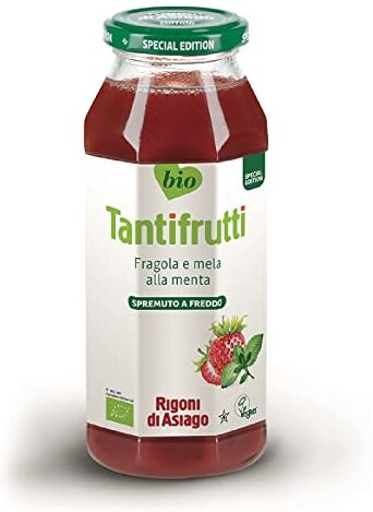 Generico Succo di Frutta Rigoni di Asiago Fragola e Mela alla Menta Bottiglia 500 ml