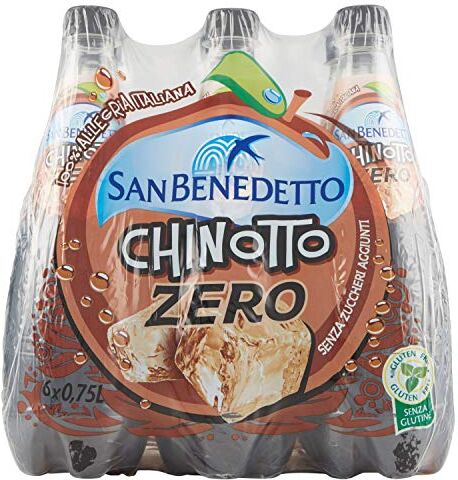 San Benedetto Chinotto, Bibita Analcolica Gassata, 750 ml [confezione da 6]