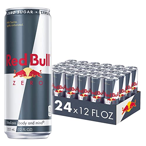 Bull Total Zero, Energy Drink, 12 Fl Oz Cans, 24 Pack